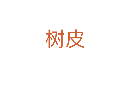 树皮