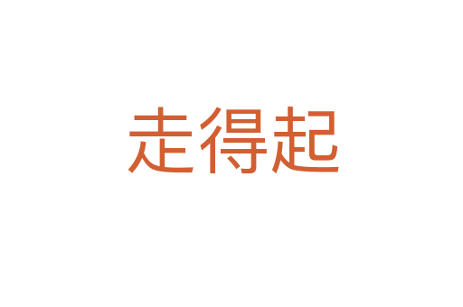 走得起