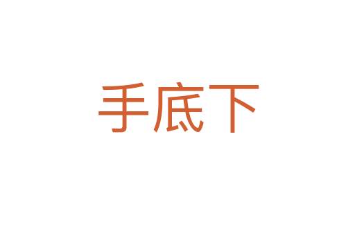 手底下