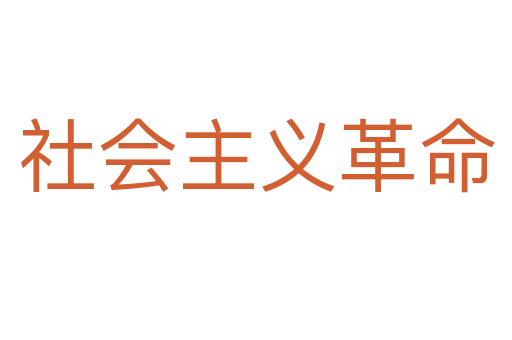 社会主义革命