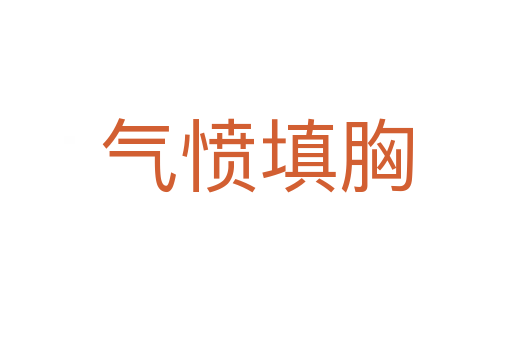 气愤填胸