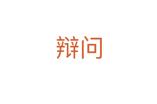 辩问