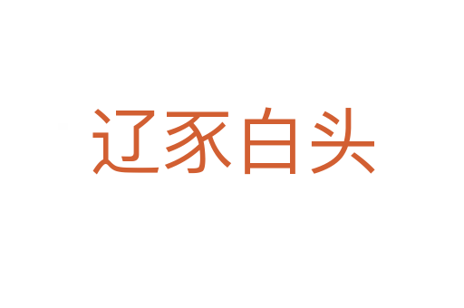 辽豕白头