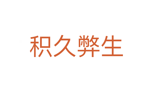 积久弊生