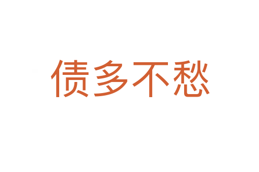 债多不愁