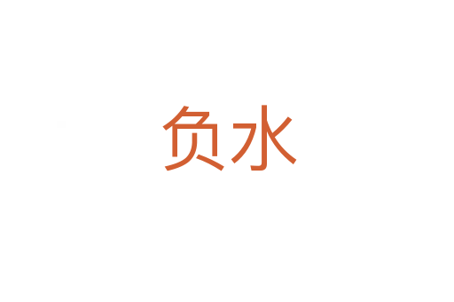 负水