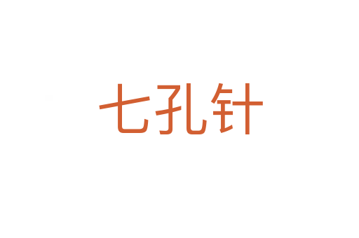 七孔针