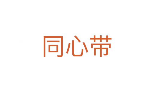 同心带