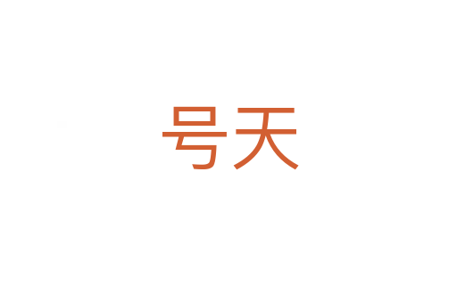 号天