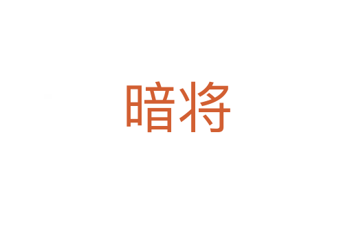暗将