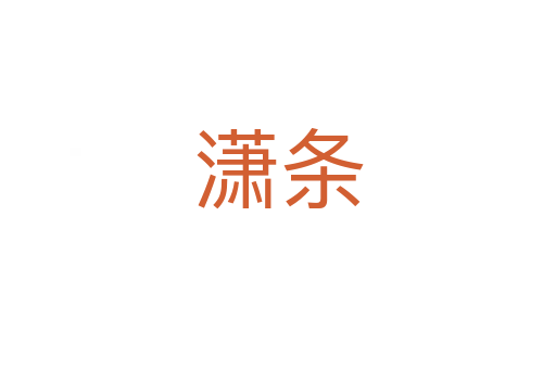 潇条