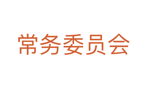 常务委员会