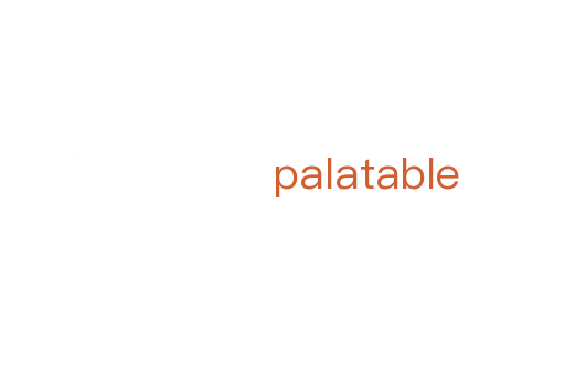 palatable