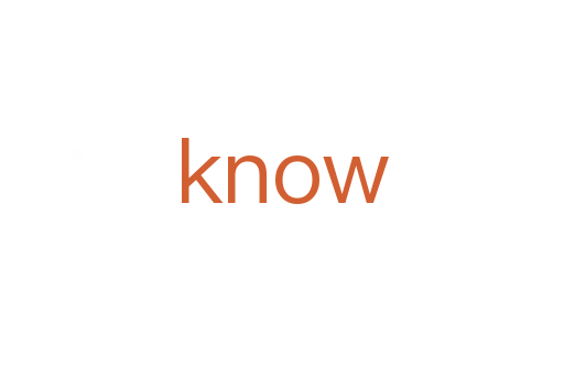 know