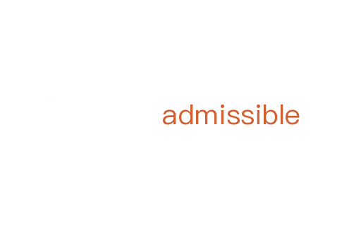 admissible