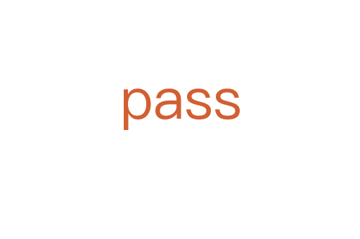 pass