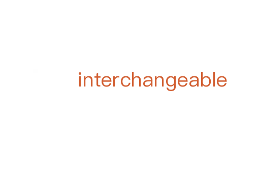 interchangeable