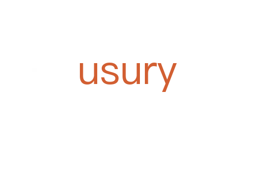 usury