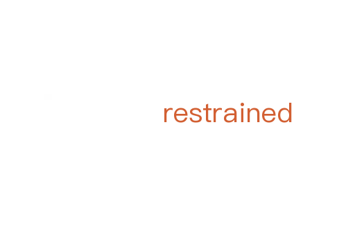 restrained