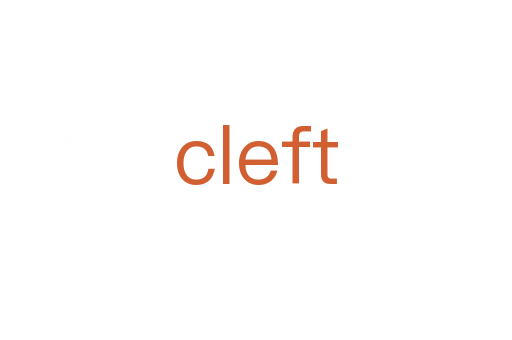 cleft