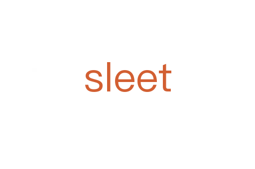 sleet