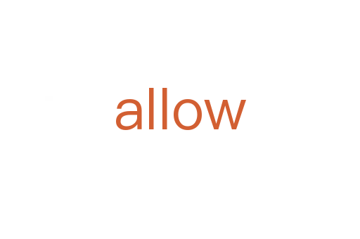 allow