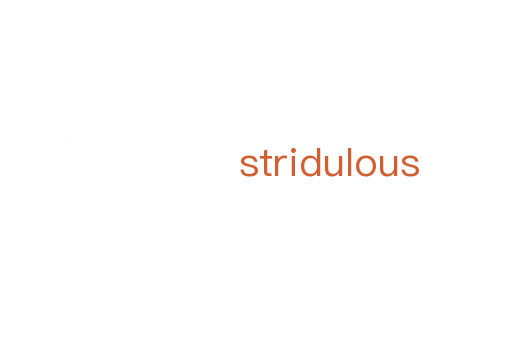 stridulous