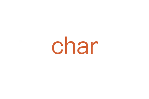 char