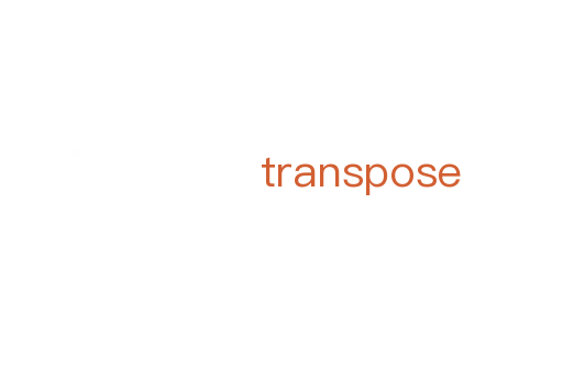 transpose