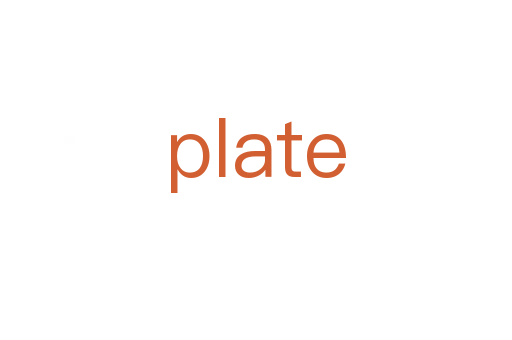 plate