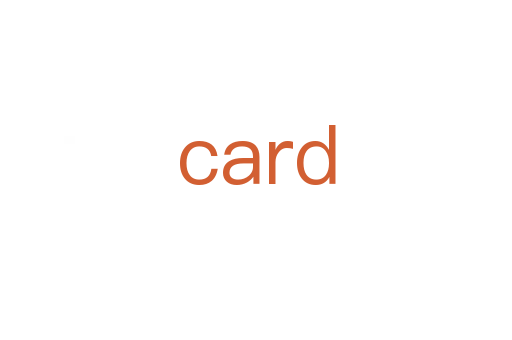 card