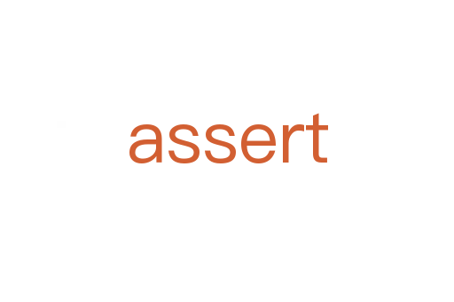 assert
