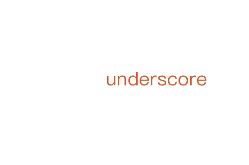 underscore